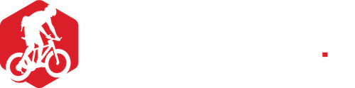Logo van Mountainbike.nl met witte letters